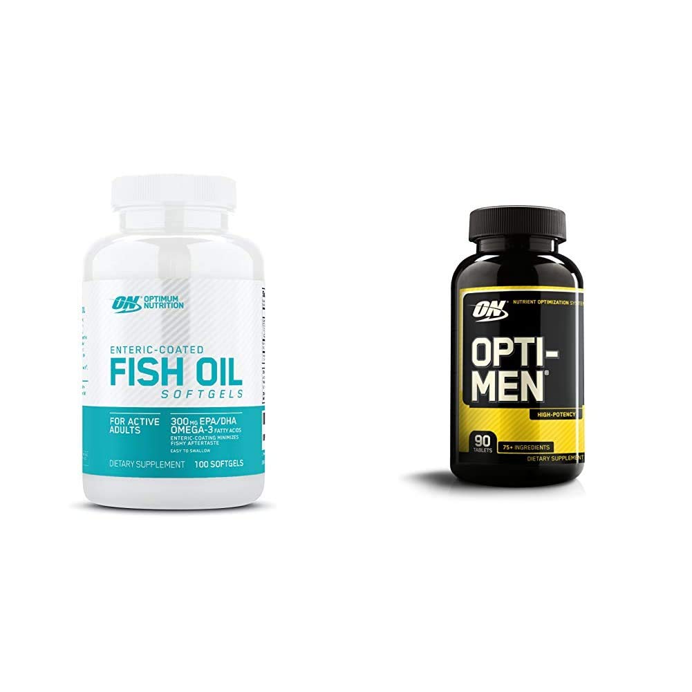 Optimum Nutrition Omega 3 Fish Oil, 300MG, Brain Support Supplement, 1 –  ORGANICATU